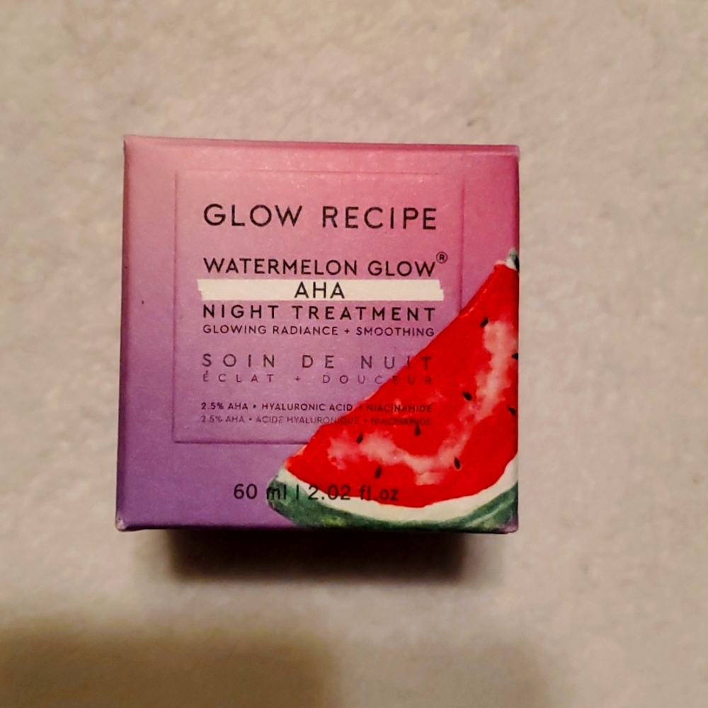 Glow recipe night treatment